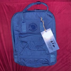 NWT Fjallraven Re-Kanken UN Blue Backpack